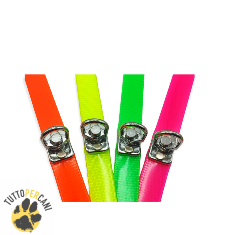 LINEA STANDARD ALTA VISIBILITÀ TINTA UNITA - misura MEDIUM 19mm/40-50cm - immagine 3