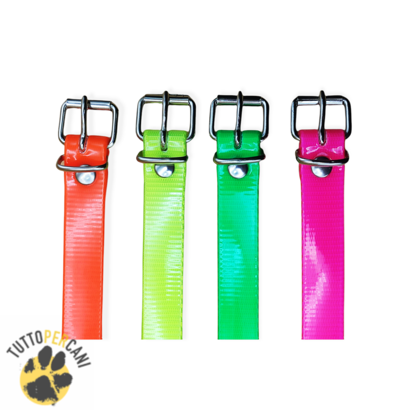 LINEA STANDARD ALTA VISIBILITÀ TINTA UNITA - misura MEDIUM 19mm/40-50cm - immagine 2