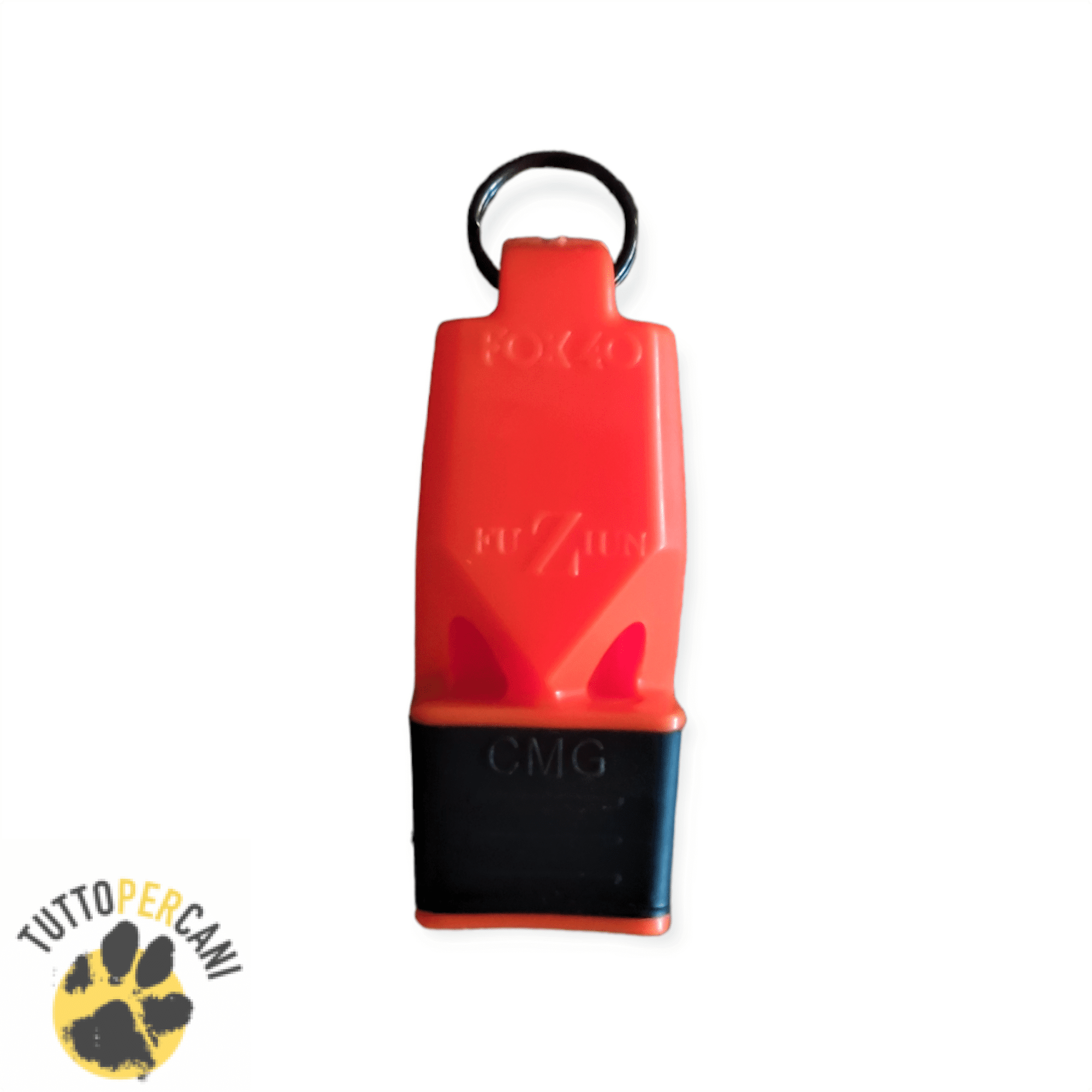 Sifflet Fox 40 Fuziun CMG - 118 DB, Cordon Détachable, Vert Fluorescent, Pour Arbitres, Sécurité Ou Urgences En Extérieur